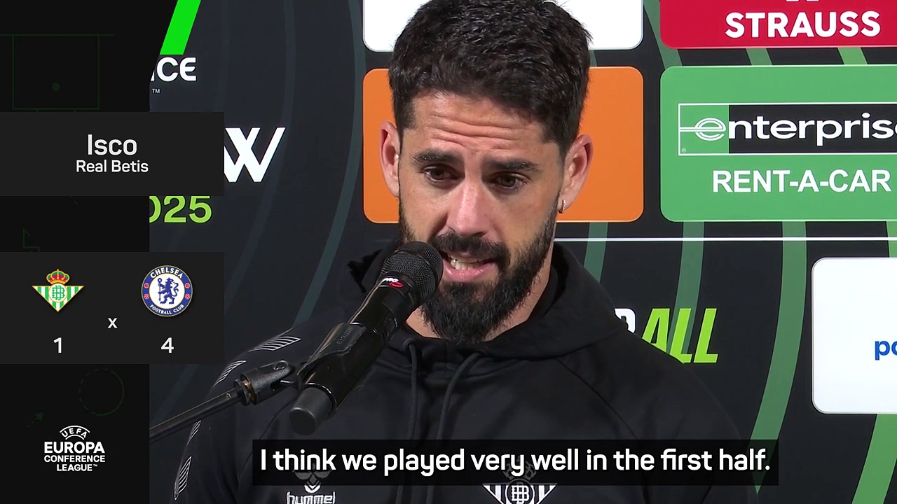 Isco admits Betis needed to score a second during first half dominance