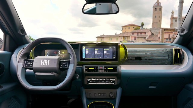 Fiat Grande Panda Hybrid Icon Interior Design