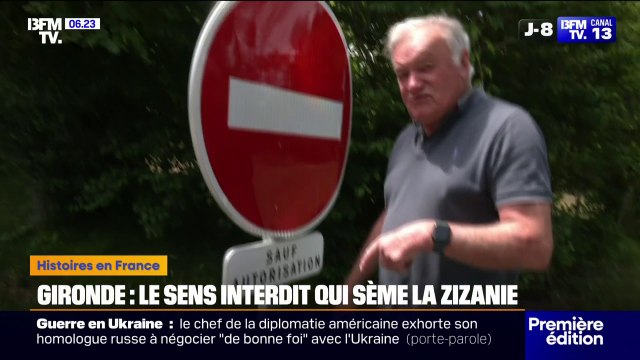 Gironde: ce maire installe un sens interdit pour empêcher les camions d'entrer dans son village