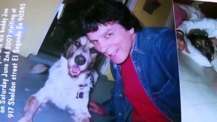 Jasper our  dog  -Joe Nania memories 2007 El Segundo- Cal.-