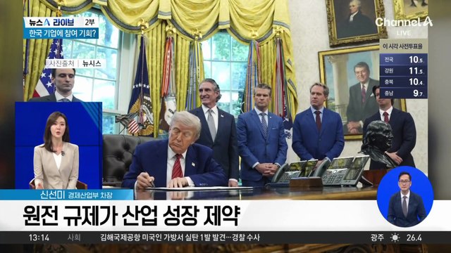 [경제를 부탁해]트럼프, 원전 빗장 풀었다…한국 기업에 참여 기회?