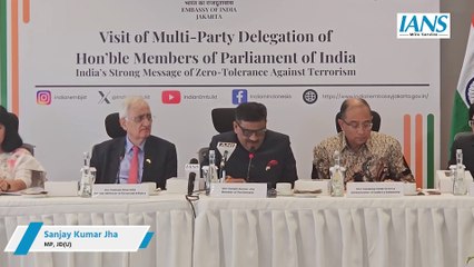 Sanjay Jha Highlights India’s Collective Resolve Against Terror at Jakarta Forum