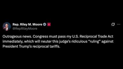 US court's tariff decision sparks political debate among representatives