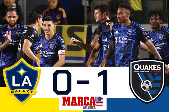 Doce derrotas para el campeón I Galaxy 0-1 San José I Resumen y goles I MLS