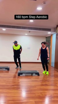 Step-Up Aerobics Classes in Chandigarh Book an Appointment call at 1800-137 6669