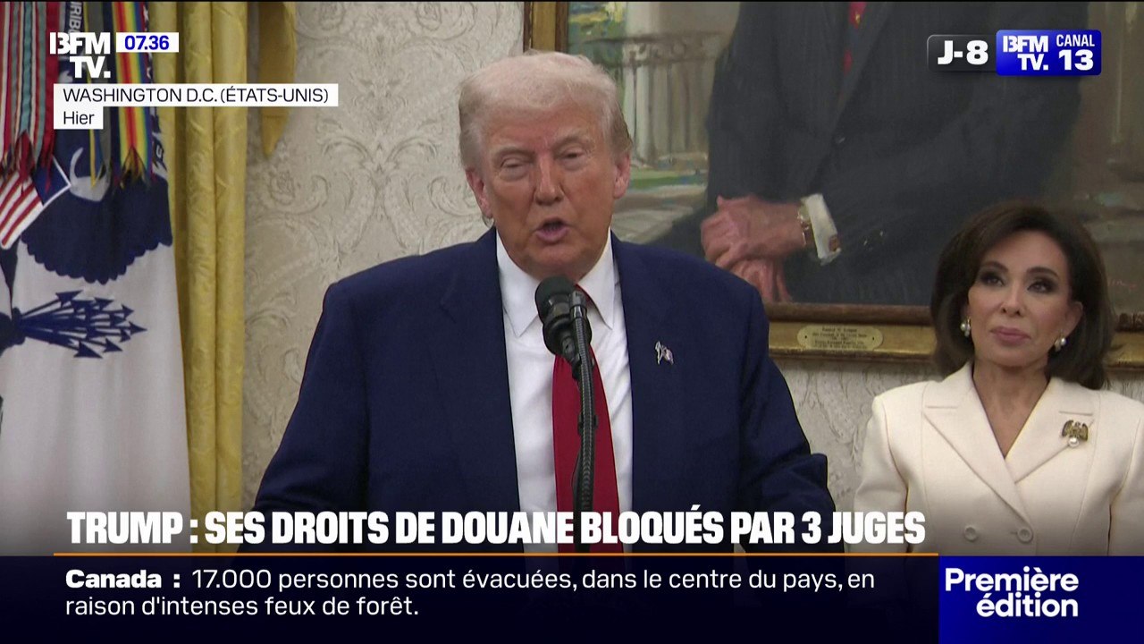 États-Unis: la justice bloque l'entrée en vigueur des droits de douane imposés par Donald Trump