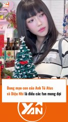 Dung mạoo con của Diệu Nhi và Anh Tú khiến fan mong đợi