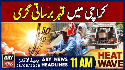 🥵! ARY News 11 AM Headlines || 29th May 2025 - Weather Updates