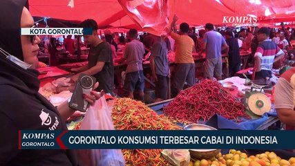 Gorontalo Peringkat Satu Konsumsi Cabai Rawit Tertinggi di Indonesia