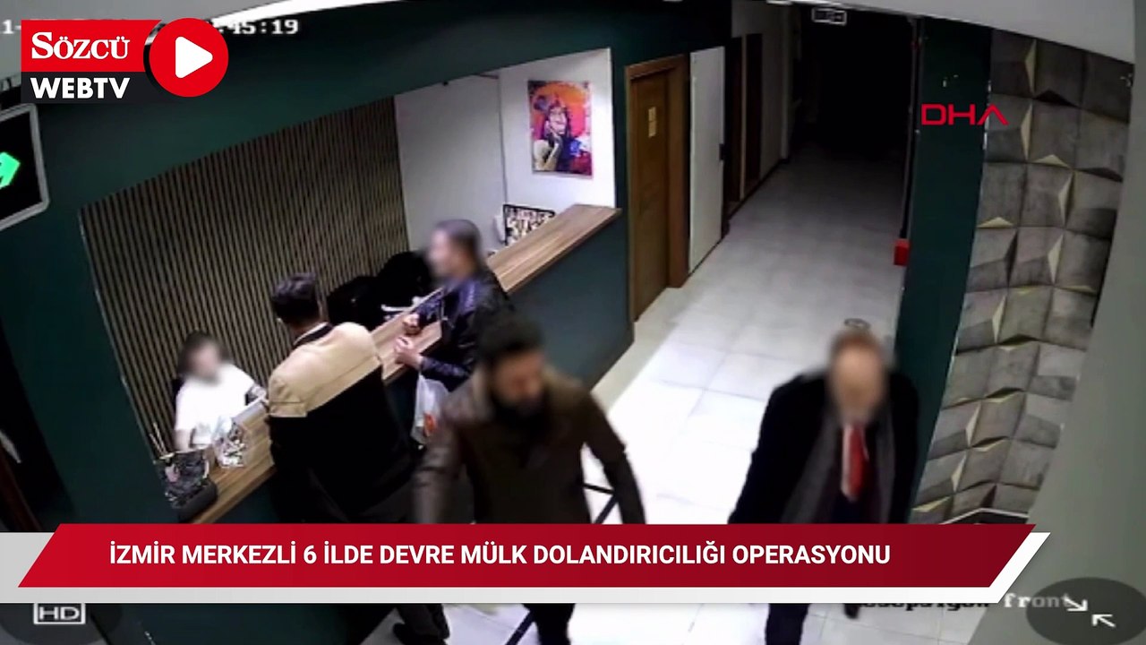 İzmir merkezli 6 ilde devre mülk dolandırıcılığı operasyonu