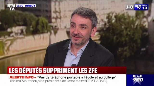 Suppression des ZFE: C'est une très bonne nouvelle pour les automobilistes , déclare Pierre Chasseray, délégué général de 40 millions d'automobilistes