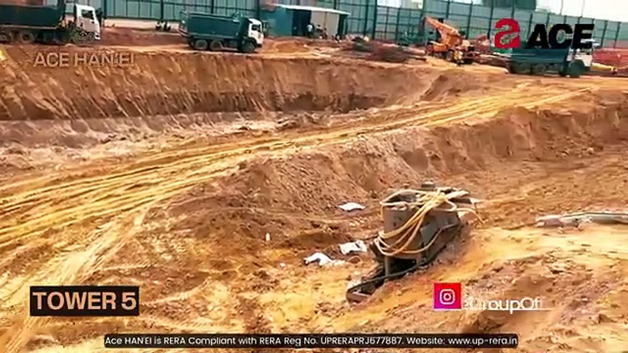 ACE Han'ei Construction Update APRIL 2025  ACE Hanei Sector 12 Greater Noida ~ ACE Group India