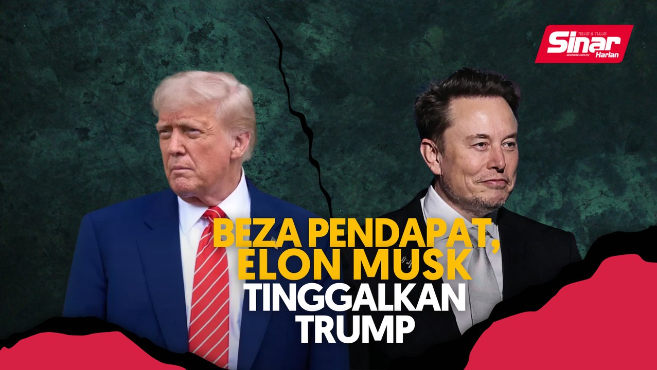 Beza pendapat, Elon Musk tinggalkan Trump