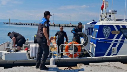 Sinop'ta deniz dibi temizliği