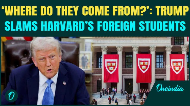 Trump Blasts Harvard as ‘Epic Disaster'; Launches Explosive Attack on Foreign Students at Harvard
