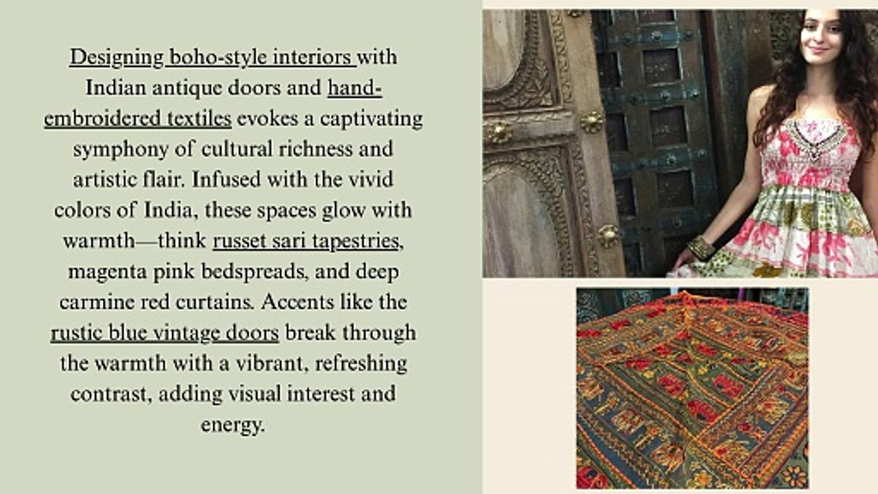 Indian Style Boho Interiors