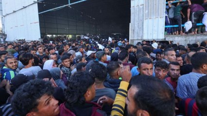 Un entrepôt du Programme alimentaire mondial pillé à Gaza