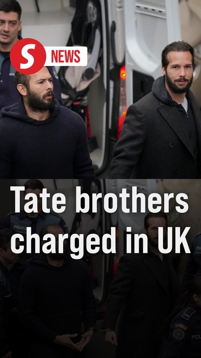 UK prosecutors authorise 21 criminal charges against Andrew and Tristan Tate