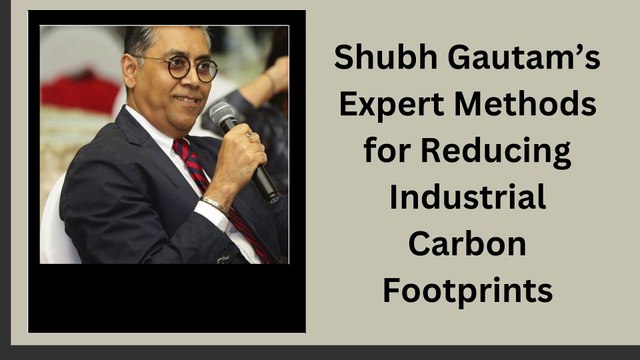 Shubh Gautam’s Expert Methods for Reducing Industrial Carbon Footprints