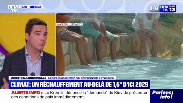 Record de températures au mois de mai : Oui, c'est lié au réchauffement climatique , explique Dimitri Carbonelle, expert en adaptation aux changements climatiques