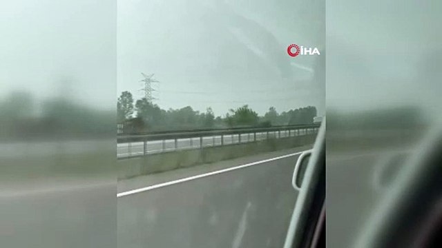 Dörtlüleri yaktı, tehlike saçtı: Ters şeritte ölüme davetiye çıkarttı