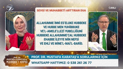 Prof. Dr. Mustafa Karataş ile Muhabbet Kapısı - 29 Mayıs 2025