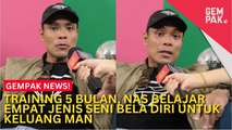 #GempakVideoNews : Jadi Keluang Man, Nas Sanggup Belajar Empat Jenis Seni Bela UDiri - “Saya Training Selama Lima Bulan…”