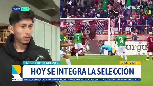 Terceros se suma este jueves al trabajo de la Verde: “Esta fase de Eliminatorias no te permite tener la cabeza en otro lado”