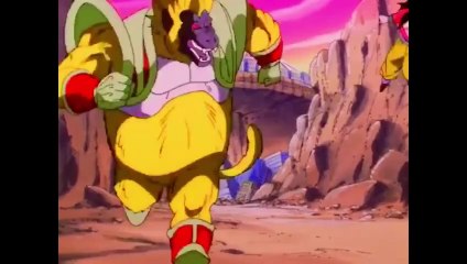 DRAGON BALL GT - Super Saiyan 4 Goku VS Baby Ohzaru