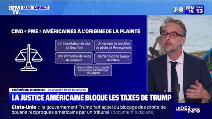 États-Unis: la justice américaine bloque les taxes de Trump