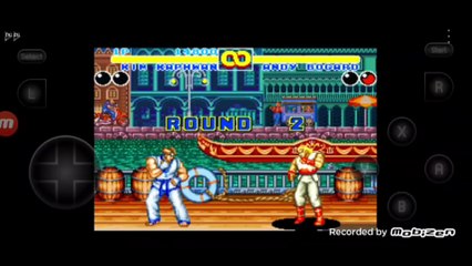 Fatal Fury 2 Kim Kaphwan vs Andy Bogard fala de vitória do Andy Bogard em português