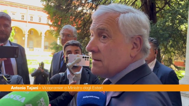 Gaza, Tajani Nessun governo ha fatto quello che abbiamo fatto noi