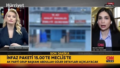 İnfaz paketi TBMM’ye sunuluyor