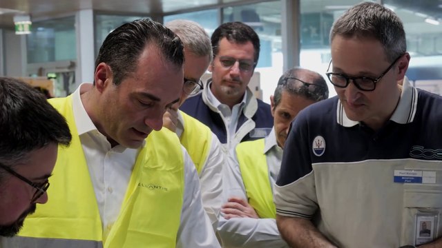 Stellantis, Filosa visita lo stabilimento di mirafiori
