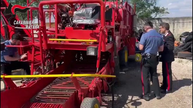 Traffico illecito di mezzi agricoli nel Mezzogiorno, in 20 nei guai: sequestri per 1,3 milioni (29.05.25)