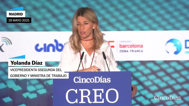 Yolanda Díaz: Hay margen en España para actuar contra el absentismo