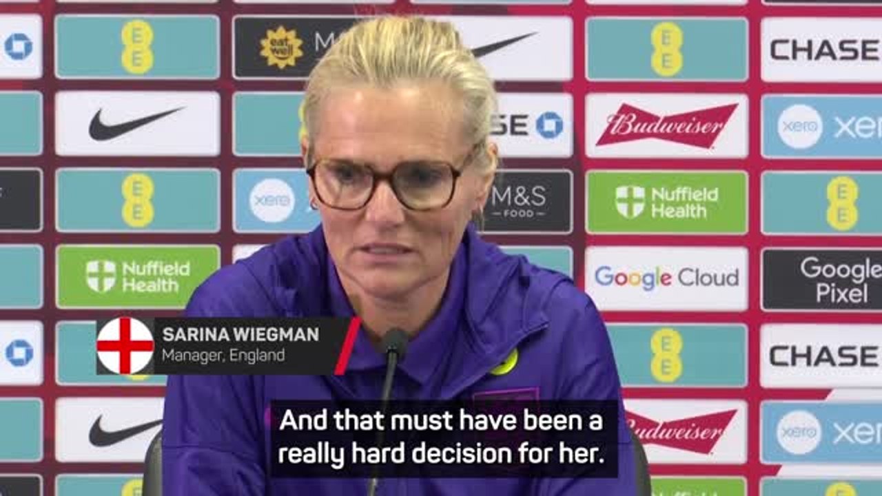 Wiegman disappointed with Earps' shock retirement