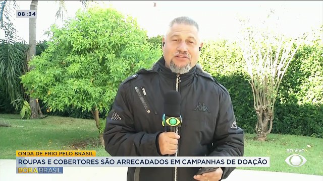 Mato Grosso do Sul marca 6°C; campanha arrecada cobertores