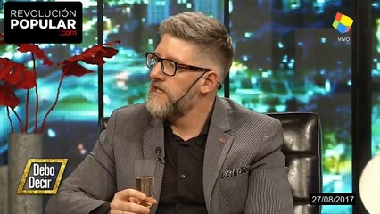 Felipe Pigna dejó en ridículo a Rolando Hanglin cuando quiso pegarle a los Mapuches