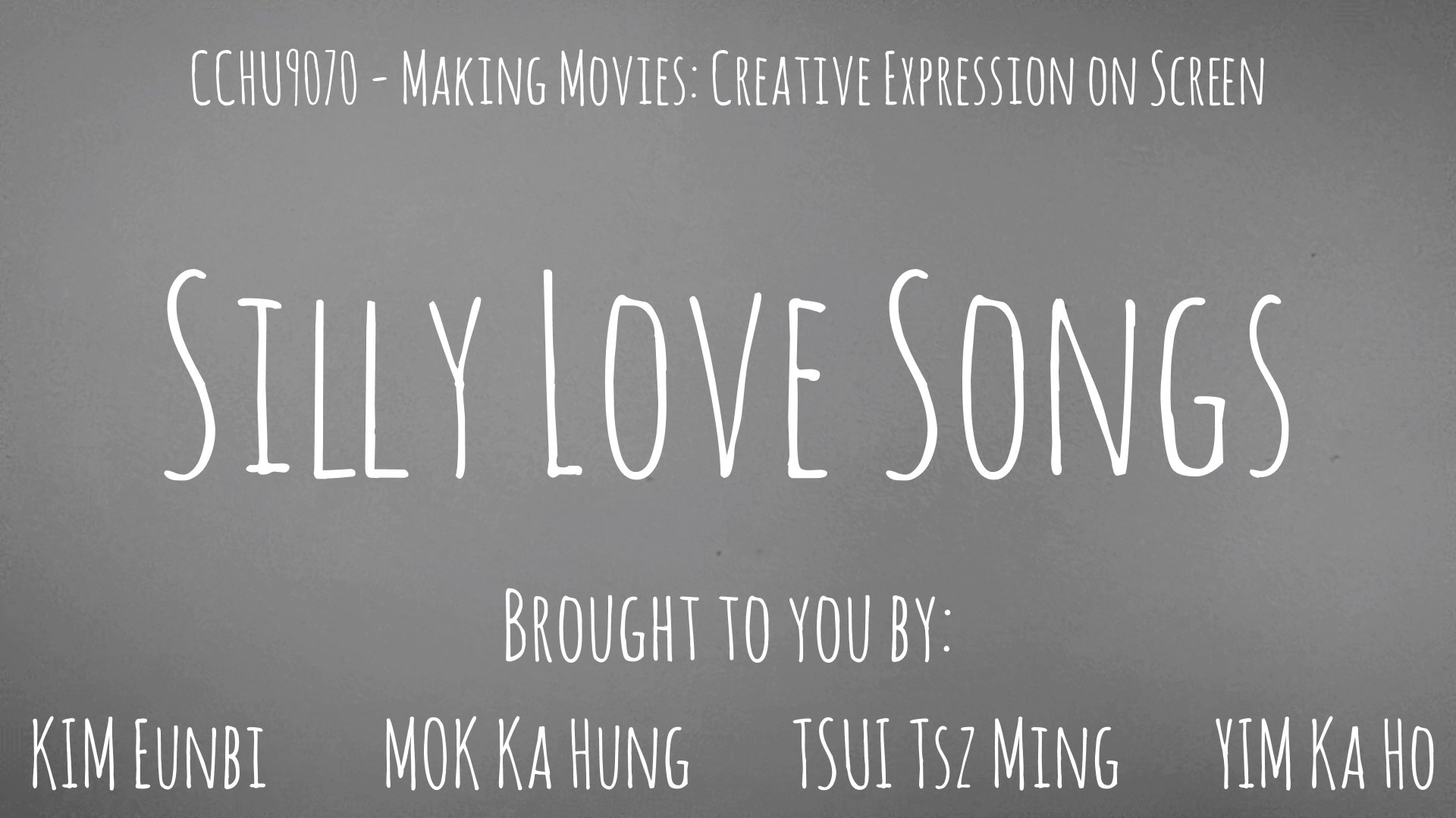 ⁣Silly Love Songs (2023)