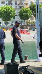 Maiori (SA) - Porto di Maiori. Pulizia dei fondali al porto turistico (28.05.25)