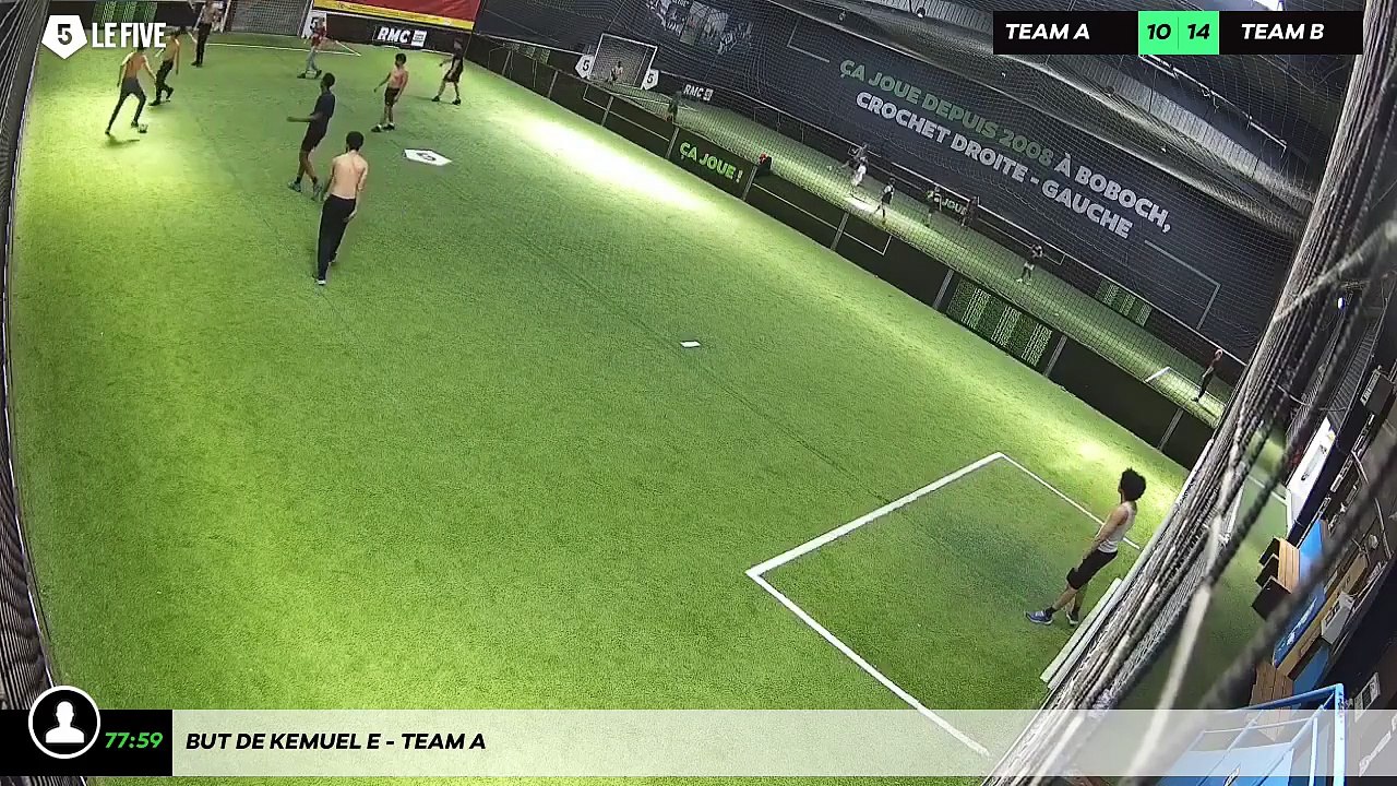 But de Kemuel E - Team A