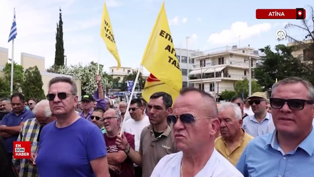 Yunanistan’da taksicilerden 48 saatlik grev ve protesto