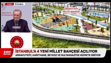 Cumhurbaşkanı Erdoğan: Muhalefet doların yeşili ile euro'daki maviyi seviyor