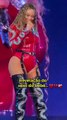 Beyoncé faz 'chá revelação' de fã durante show