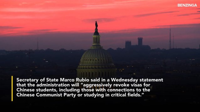 Trump Administration To Revoke Visas Of Chinese Students Tied To CCP Or Critical Fields, Tightens Screening