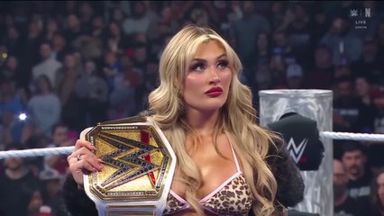 WWE women's champion's Rhea Ripley and Tiffany in the ring WWE