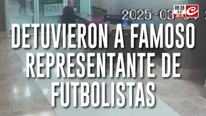 Detuvieron a famoso representante de futbolistas... ¿de quién se trata?
