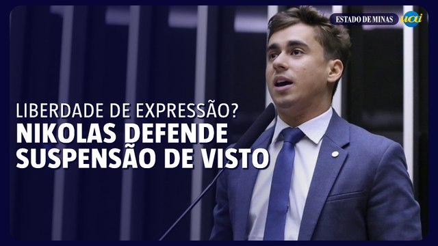 Nikolas Ferreira defende suspensão de visto americano de quem critica Trump nas redes sociais
