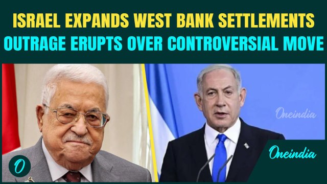 Israel Approves BIGGEST West Bank Expansion In Decades Amid Global Backlash |Palestinians SLAMS Move
